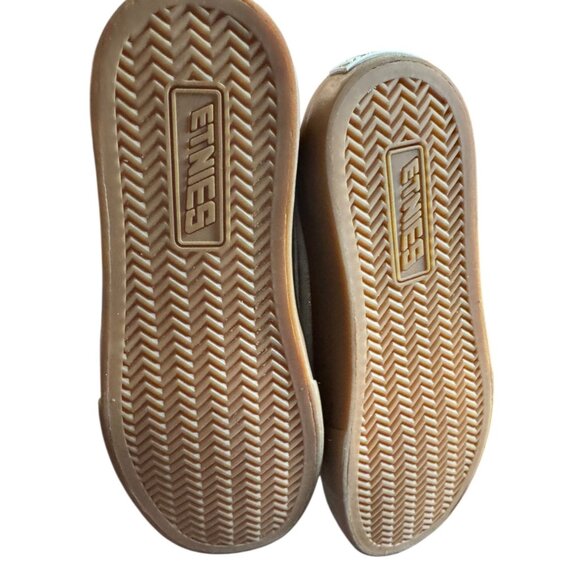 Etnies Girls Sz 2 Scout Hi Top Shoes Light Pink Canvas Sneakers - Picture 9 of 11